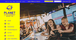Desktop Screenshot of planetentertainment.com.au